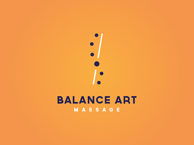 Balance Art Massage art balance clef logo massage music performance spine treble