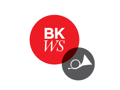 BKWS Plus Horn horn identity logo minimalist red symphony