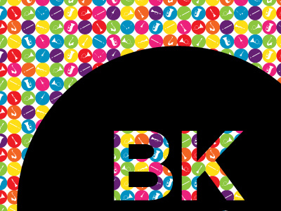 BKWS Pop Art graphic design logo