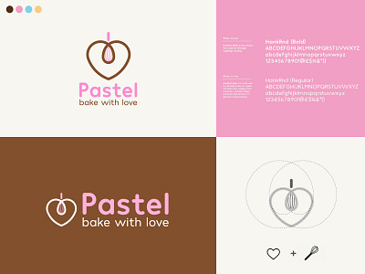 Pastel Bakery branding