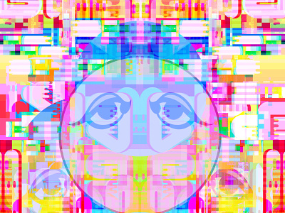 Turning Unfound bigboldcolor collage connectivity dreams dribbble geometic glitchart graphicdesign identity illusion illustration kanji letters magic metaphysics multicolor multiverse reality symbols typography