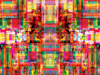 The Sudden Surprise of Place bigboldcolors collage color dreams dribbble flowers geometric glitchart graphicdesign identity illusion illustration letters magic multiverse nature reality symbols transformation typography