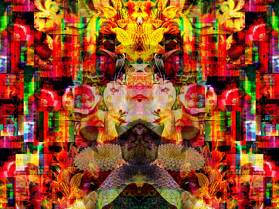An Alchemy of Unfinding abstractrealism birds branding collage color dreams dribbble flowers glitchart graphicdesign identity illusion illustration magic multiverse nature plants print symbols transformation