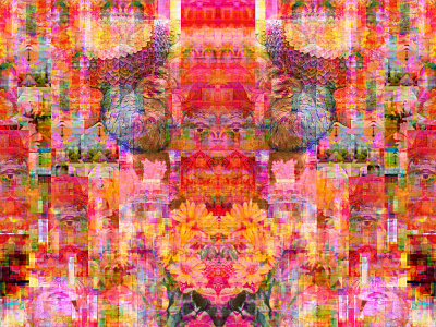 A Recitation of Repeats big bold colors collage color dreams dribbble geometric glitchart graphic design identity illusion illustration letters magic metaverse multiverse reality symbols transformation typography