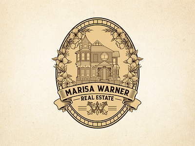 Marisa Warner vintage Logo