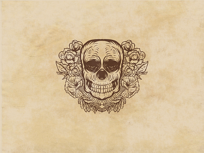 skull ilustractor logo skull tshirt