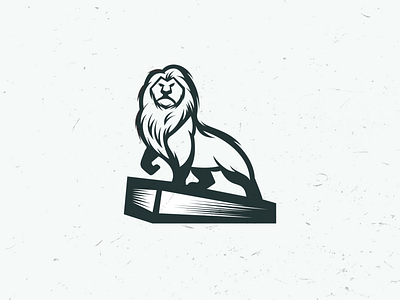 lion animal design illustration lion logo