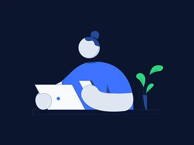 Lisk - Desktop and Mobile adobe adobeillustrator branding character character design dark mode dark theme design desktop dribbble illustration illustrator mobile plant vector