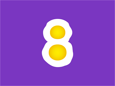8 eggs illustration illustration typography type typography