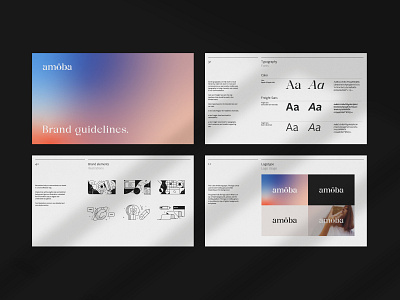 Brand guidelines for Amöba