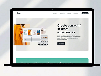 Dise branding and web brand identity branding design desktop flatlay identity mobile most most studios product ui ux