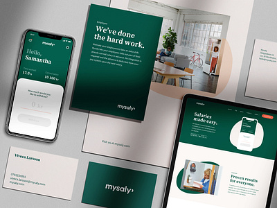 Branding for Swedish startup brand identity branding design friendly green identity serif serif typeface