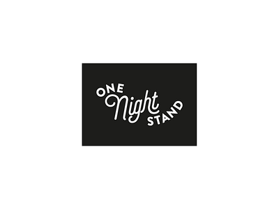 one night stand clothing label logo pajamas