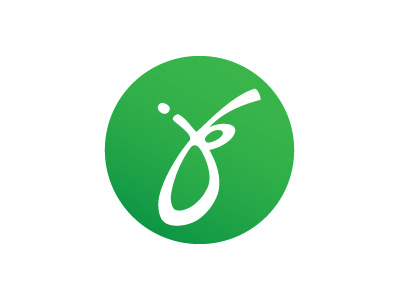 Jeremy Bolton Personal Logo b calligraphy circle green initials j jb logo lowercase personal