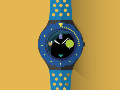 History of Swatch \ Flat Design