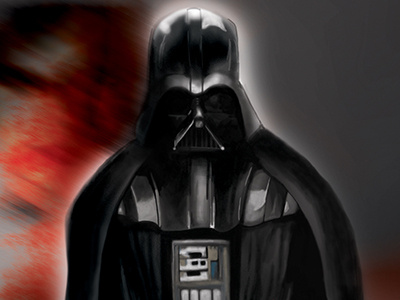 Star Wars - The Force Awakens darth digital draw fener flat illustration photoshop sketch star wars