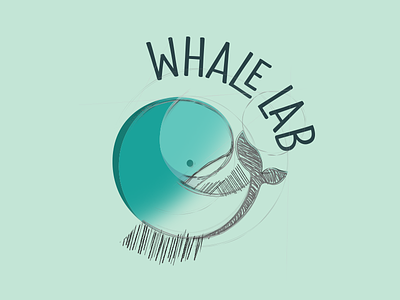 Whale Lab Graphic & Web Design Studio | New Brand agency brand corporate identity lab logo sea sketch web whale whalelab