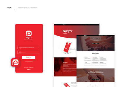 Epayzz redesign branding design logo ui ux vector web website