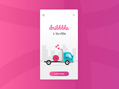 Dribble Invite app app design branding design design app designer dribbble graphic icon invite ios mobile ui portfolio typography ui uidesign ux uxdesign web website