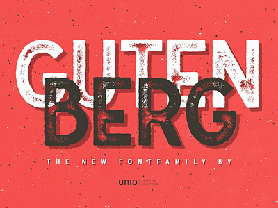 Gutenberg – Font (Free Edition)