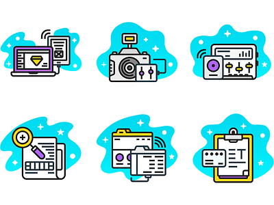 Free* What We Do Icons freebies icon icon sets iconset illustration