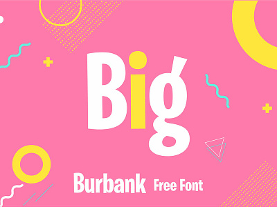 Free* Burbank Font font font design typeface