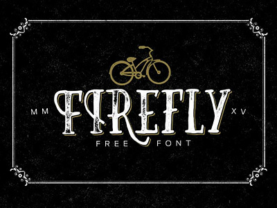 Firefly Font design font font design freebies