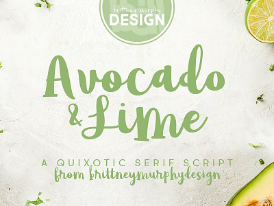Avocado & Lime Script Font