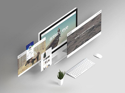 Web Presentation Mock-Ups