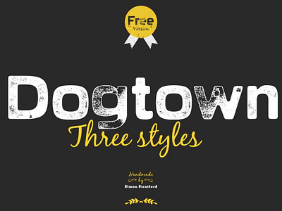 Free* Dogtown Font
