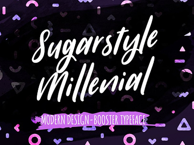Sugarstyle Millenial – Handwritten Font