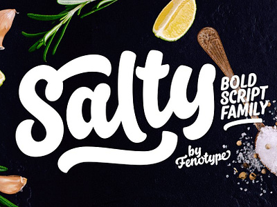 Free* Salty Font Demo font font design freebies