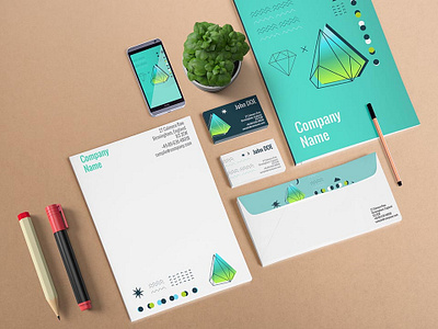 Branding Scene Mockup branding branding design freebies mockup