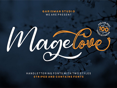 Magelove Font Sample font freebies