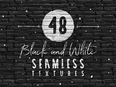 48 Black And White Seamless Textures Demo