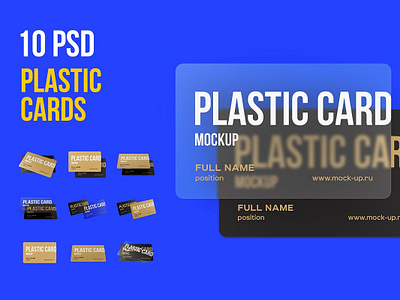 Plastic Card Mockup Sample