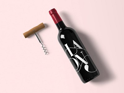 Wine Bottle Mockup