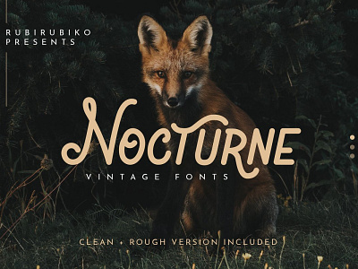 Nocturne – Vintage Fonts Sample aged font font design freebies vintage