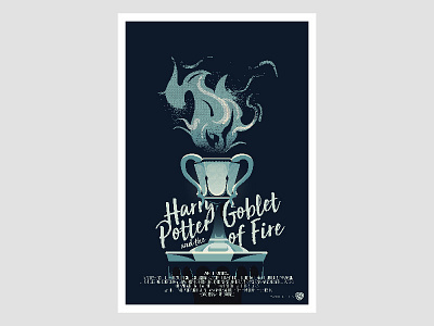 Harry Potter Movie Poster adobe harry potter illustration illustrator movie poster