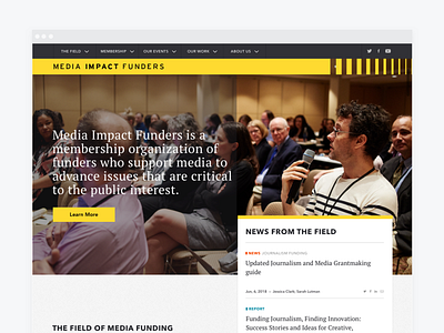 Media Impact Funders Website