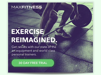 Google Display Ad - Gym Membership