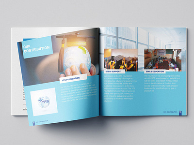 Informational Booklet - You First Services, Inc. booklet branding print print design
