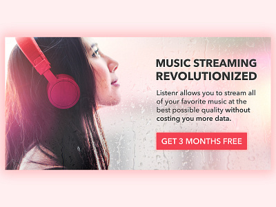 Music Streaming Display Ad