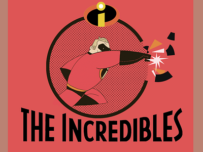 Mr Incredible childrens book design disney drawing graphic design illustration illustrator incredibles2 photoshop pixar sketch theincredibles