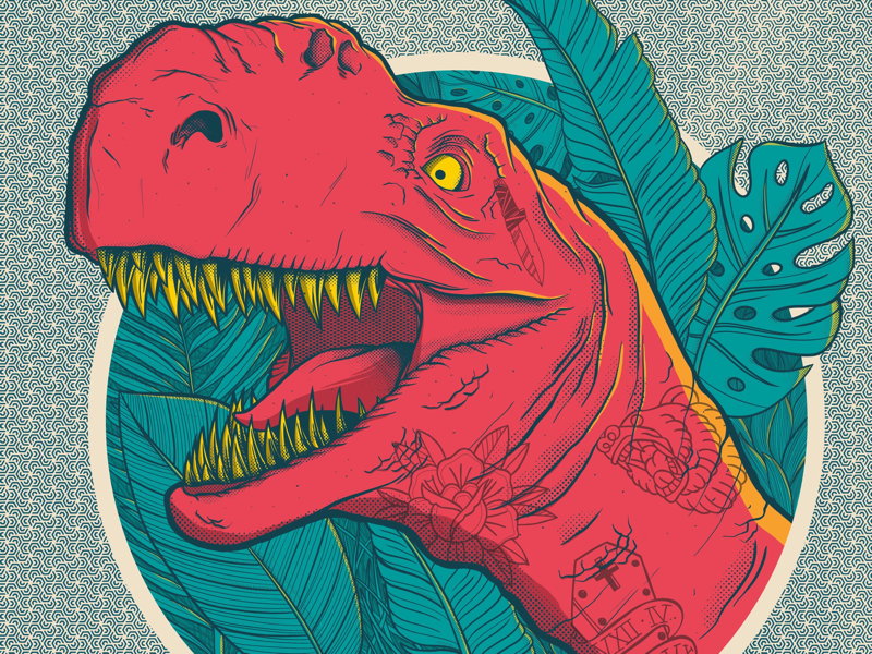 DinoSketch Jurassic World by Jiban Parra on Dribbble