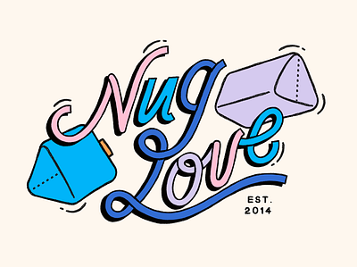 Nug Love handletter handlettering