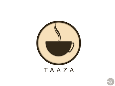 Taaza - A coffee shop concept coffeeshop dailylogochallenge logo taaza vector