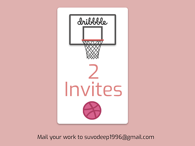 Dribbble Invites invites shot