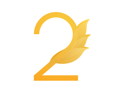 2 2 logo numbers numericlogo redesign