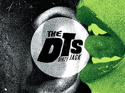 The DT's Dirty Jack EP 45rpm 7 inch ear garage rock hard soul lick noise record cover tongue